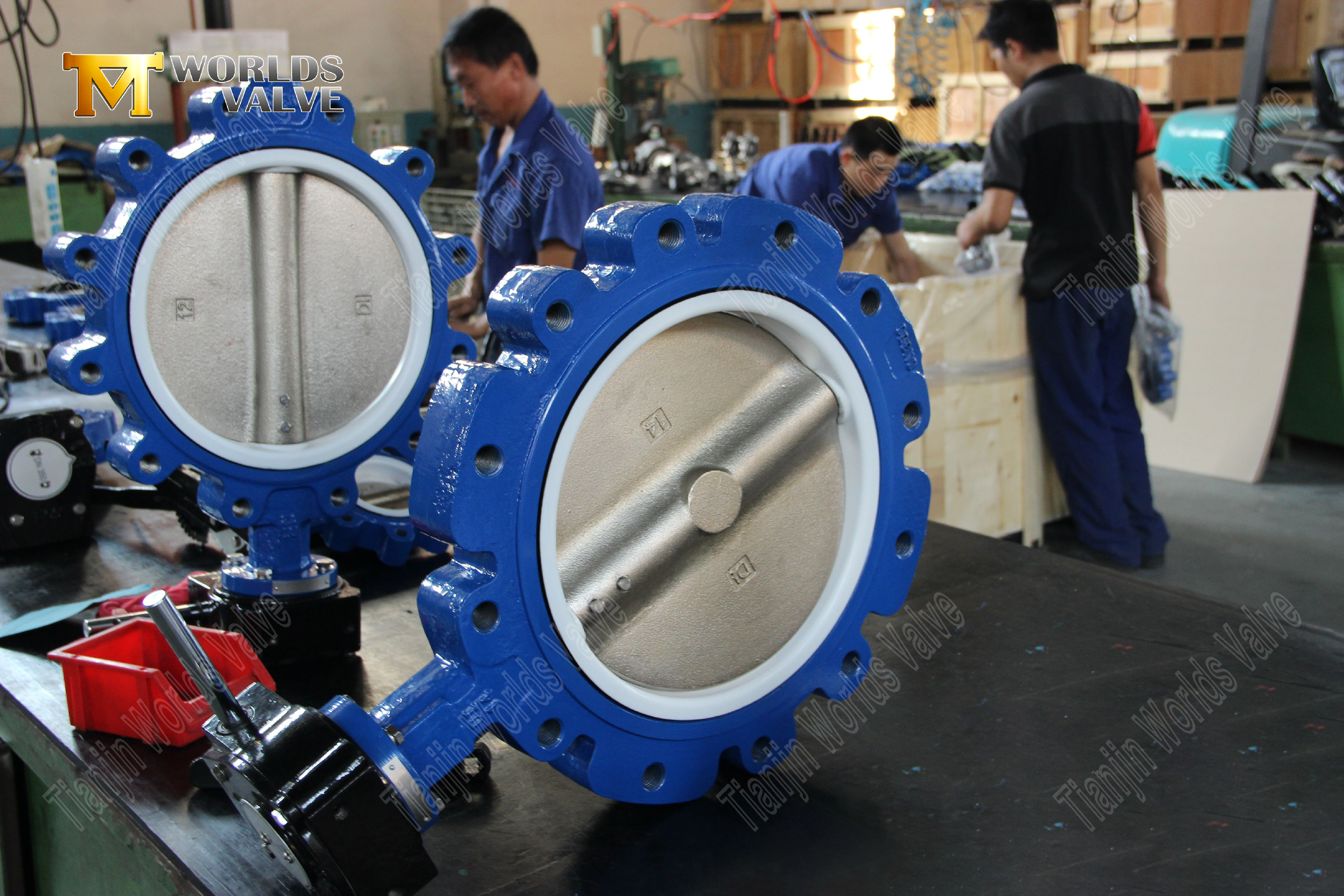 Lug Type Butterfly valves with Teflon Seat 러그 나비 밸브