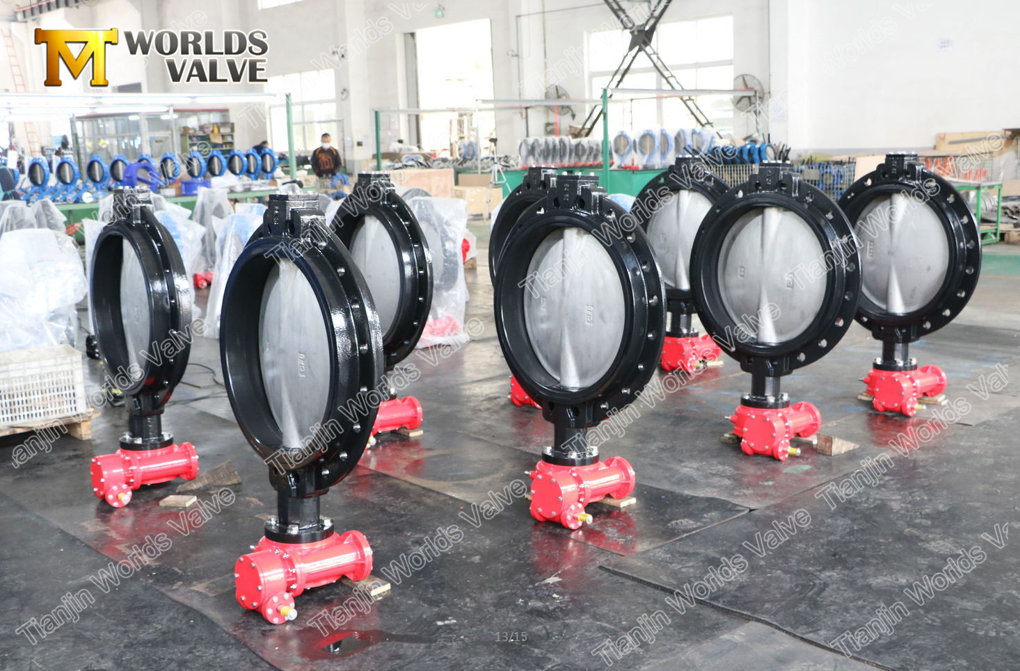 5 GJS400GJS500 단일 플랜지 버터 플라이 밸브