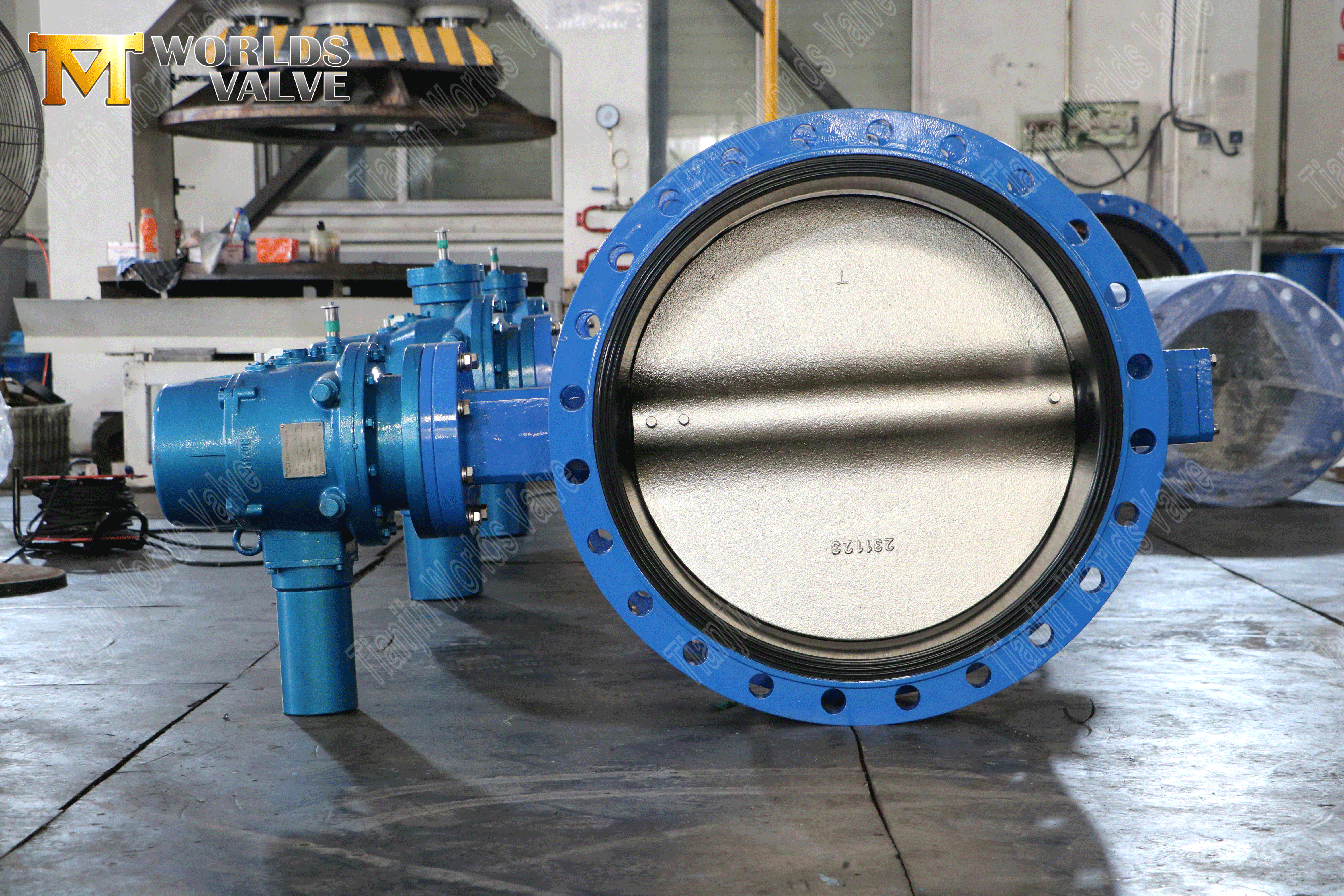 나비 밸브 - 전기 액추에이터 플랜지 타입 나비 밸브를위한 OEM 공장 (2)