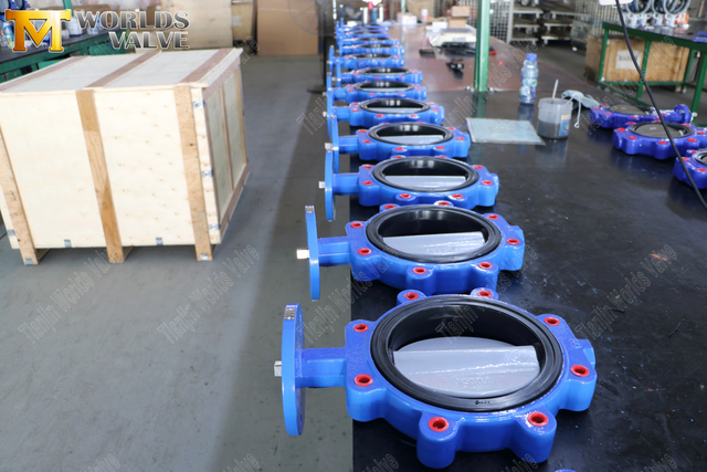 동심 나비 밸브 공급 업체 - EPDM 시트가있는 러그 타입 나비 밸브