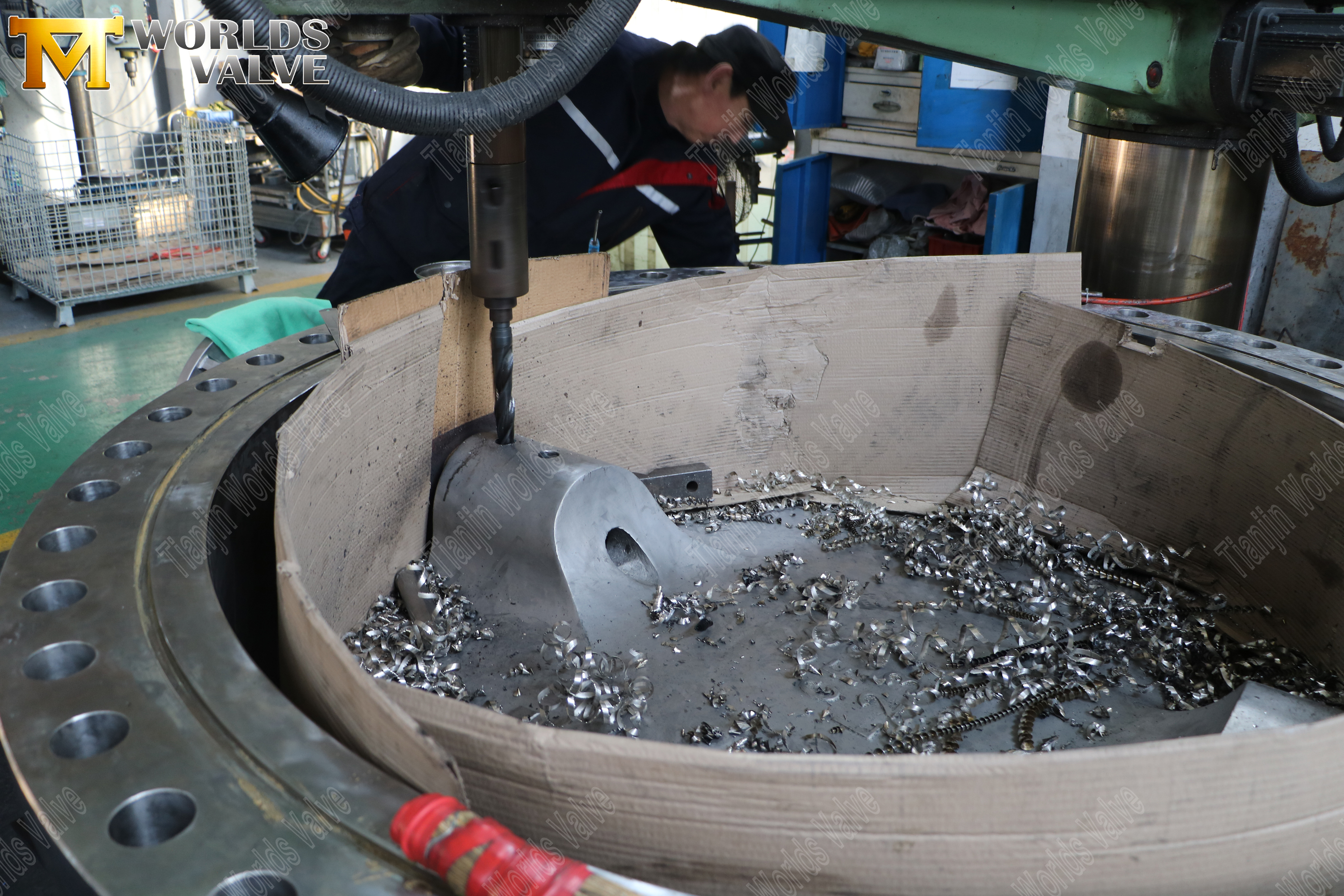 이중 점심-버터 플라이-밸브와 큰 크기