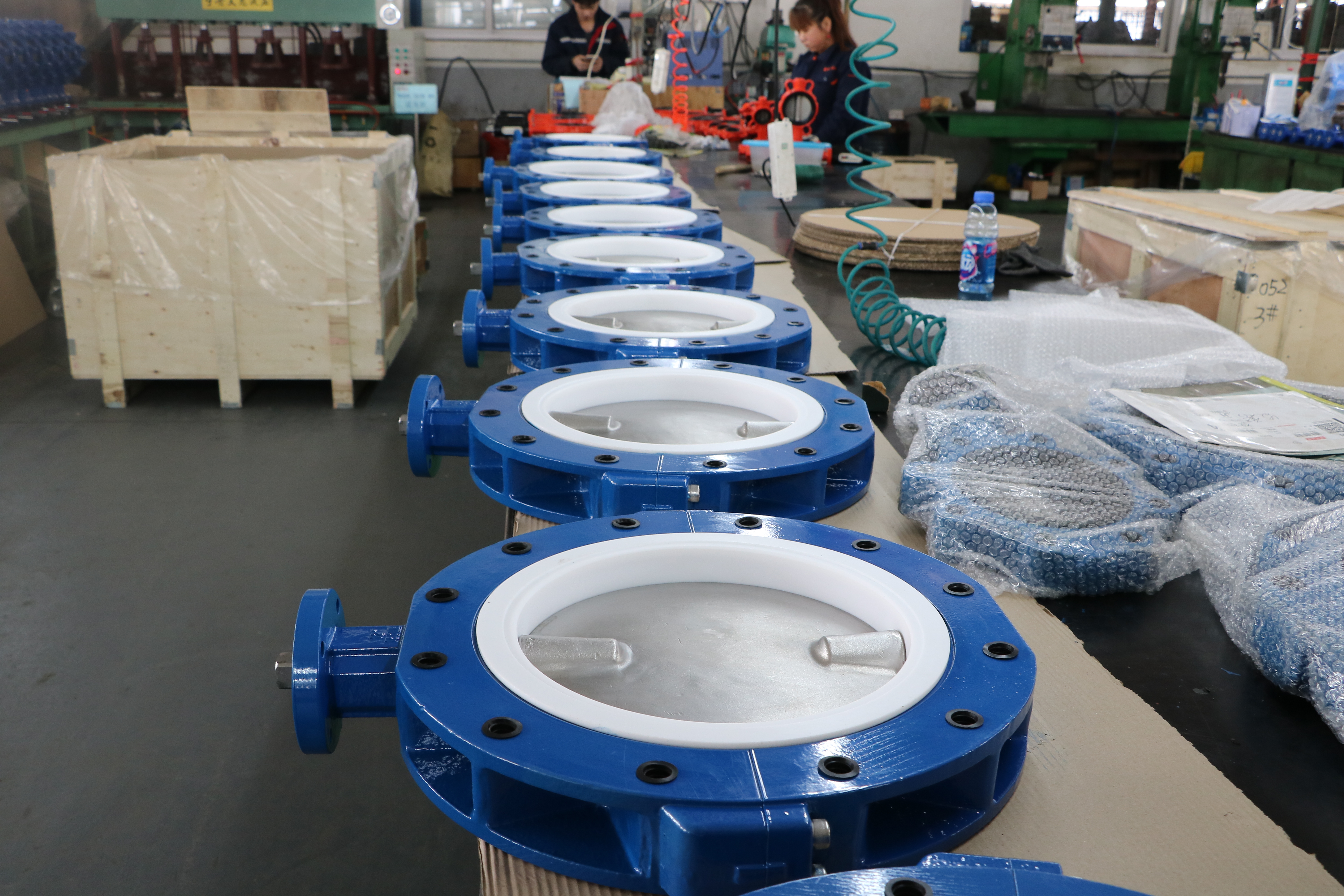 4 API609, PN10 PN16 클래스 150, JIS 10K, CE ISO9001, 연성 철제, 스테인레스