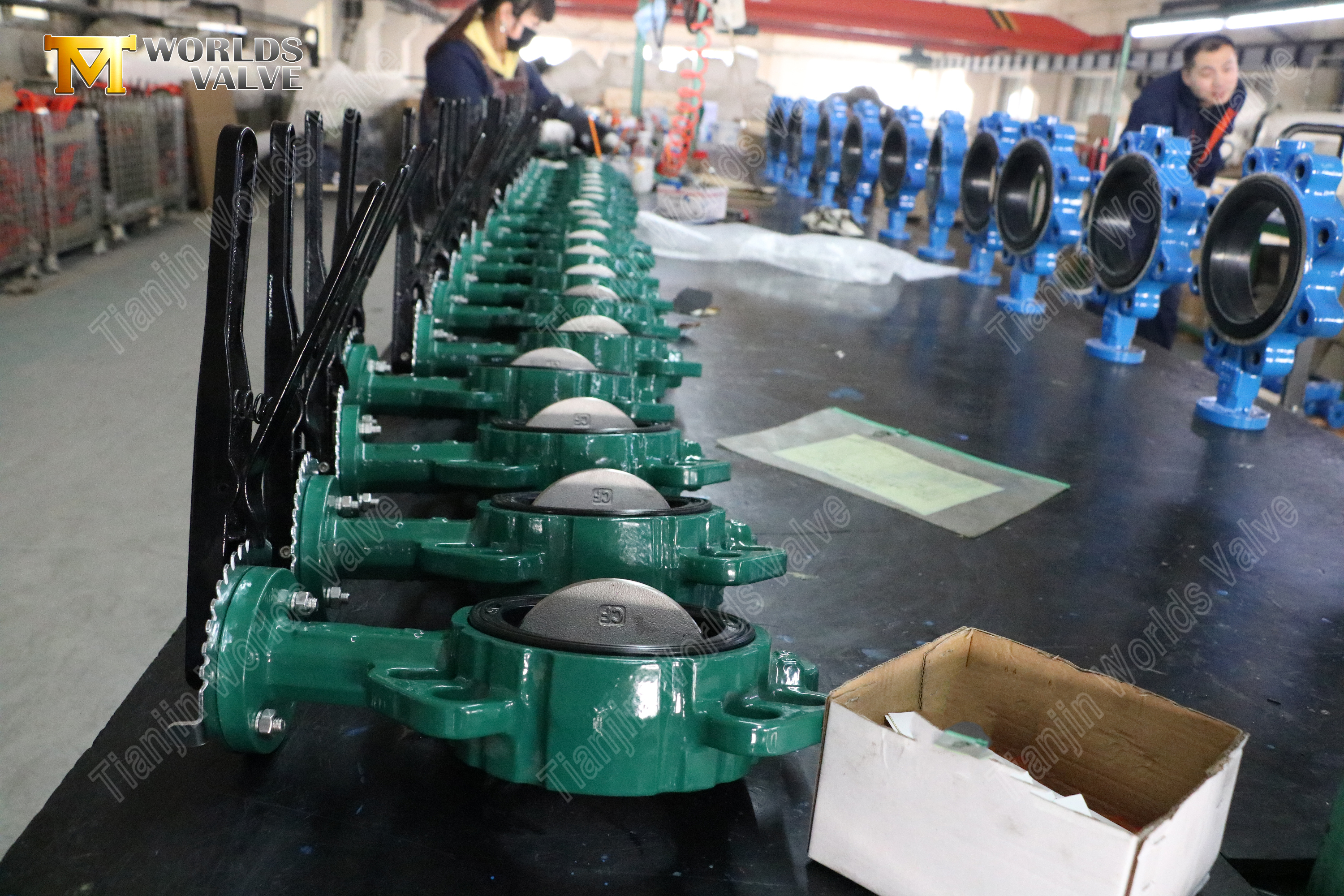 탈착식 시트 레버 작동식 웨이퍼 버터플라이 밸브 유지보수 용이 설계-1 (3).jpg