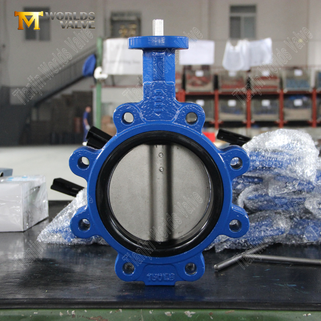 러그 타입-버터 플라이 밸브 제조업체가있는 EPDM 시트 고압 나비 밸브