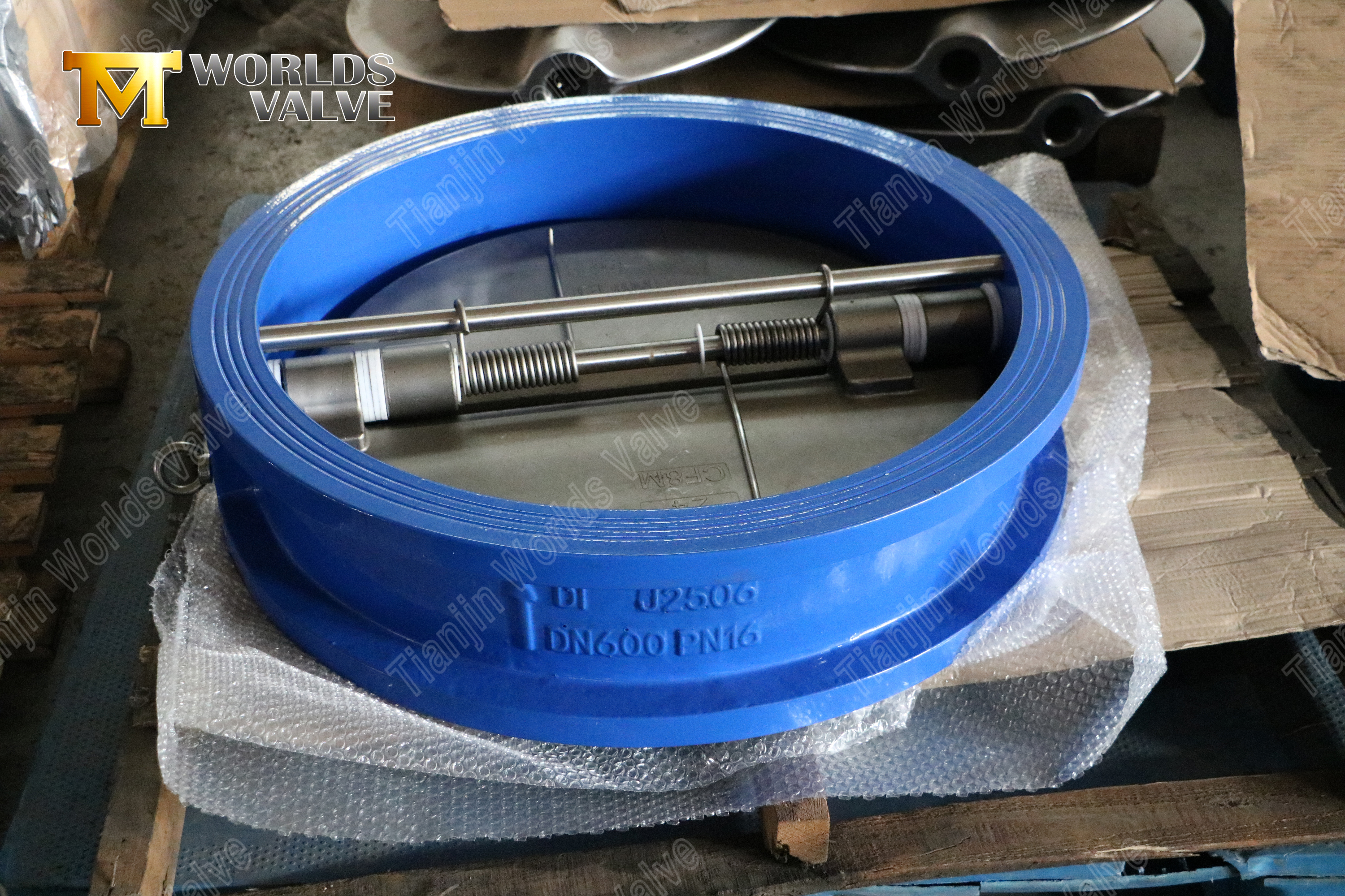 스테인레스 스틸 이중 디스크 웨이퍼 유형 비 환전 밸브 제로 누설 백 플로우 예방 -1 (3)