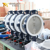 공압 작동으로 분할 바디 Ptfe Lined SS 나비 밸브 | 우수한 부식 저항 및 유지 보수 효율성