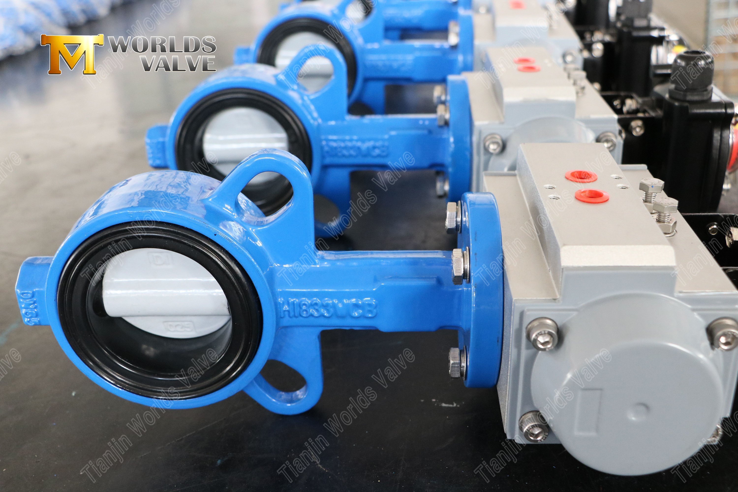 나일론 코팅 디스크 및 WCB 신체 비용 효율적인 부식 저항이있는 웨이퍼 나비 밸브 -1 (3)