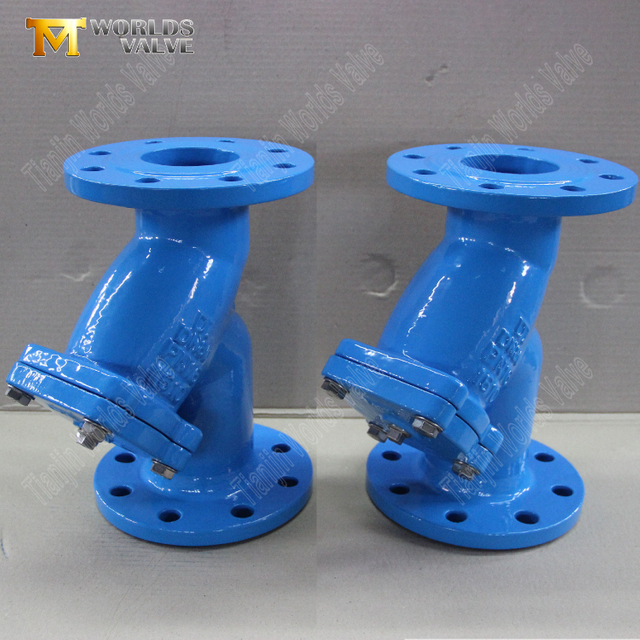 연성 철 Y 스트레이너 플랜지 테이블 E PN16 | 안정적인 파이프라인 보호