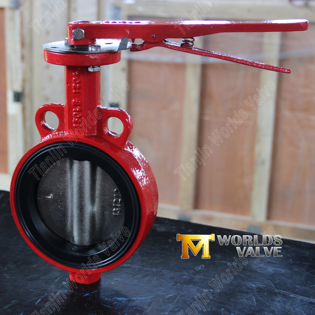 핸드 레버 웨이퍼형 버터플라이 밸브 | 수동 빠른 작업 솔루션