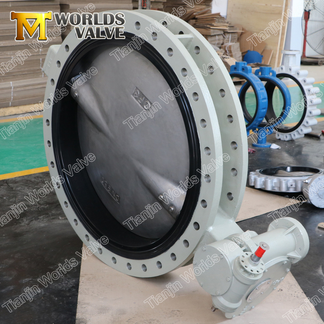 U- 섹션 플랜 티스 버터 플라이 밸브가 핀리스