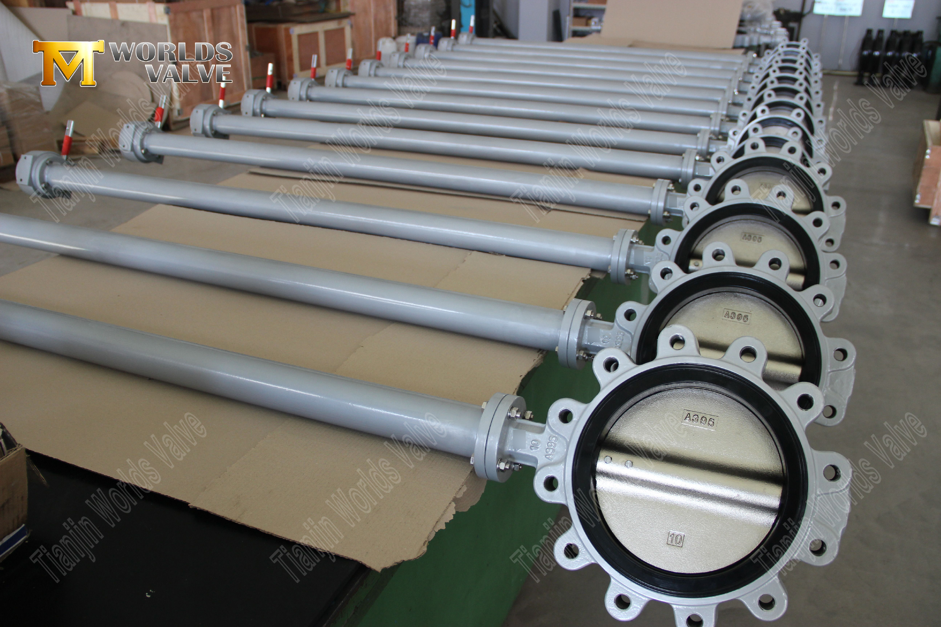 연장-줄기-&-탭-버터 플라이-밸브와 손-lever actuation-다이어티브-마운트-분리 -2- (3)