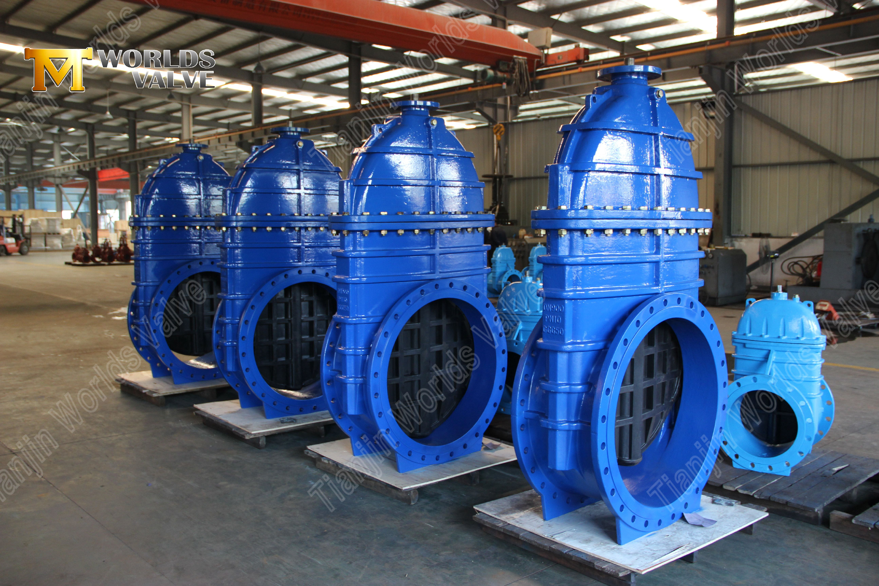 BS5163 탄력 있는 장착형 비상승 줄기 연성 철 게이트 밸브 신뢰할 수 있는 물 제어 솔루션-1 (3)