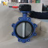 PN16 LUG 버터플라이 밸브 연성 철 본체 및 CF8M 디스크 | China OEM Valve Supplier