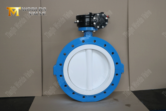 버터 플라이 밸브 제조업체 -PTFE Full Lined Lug Type Butterfly Valve