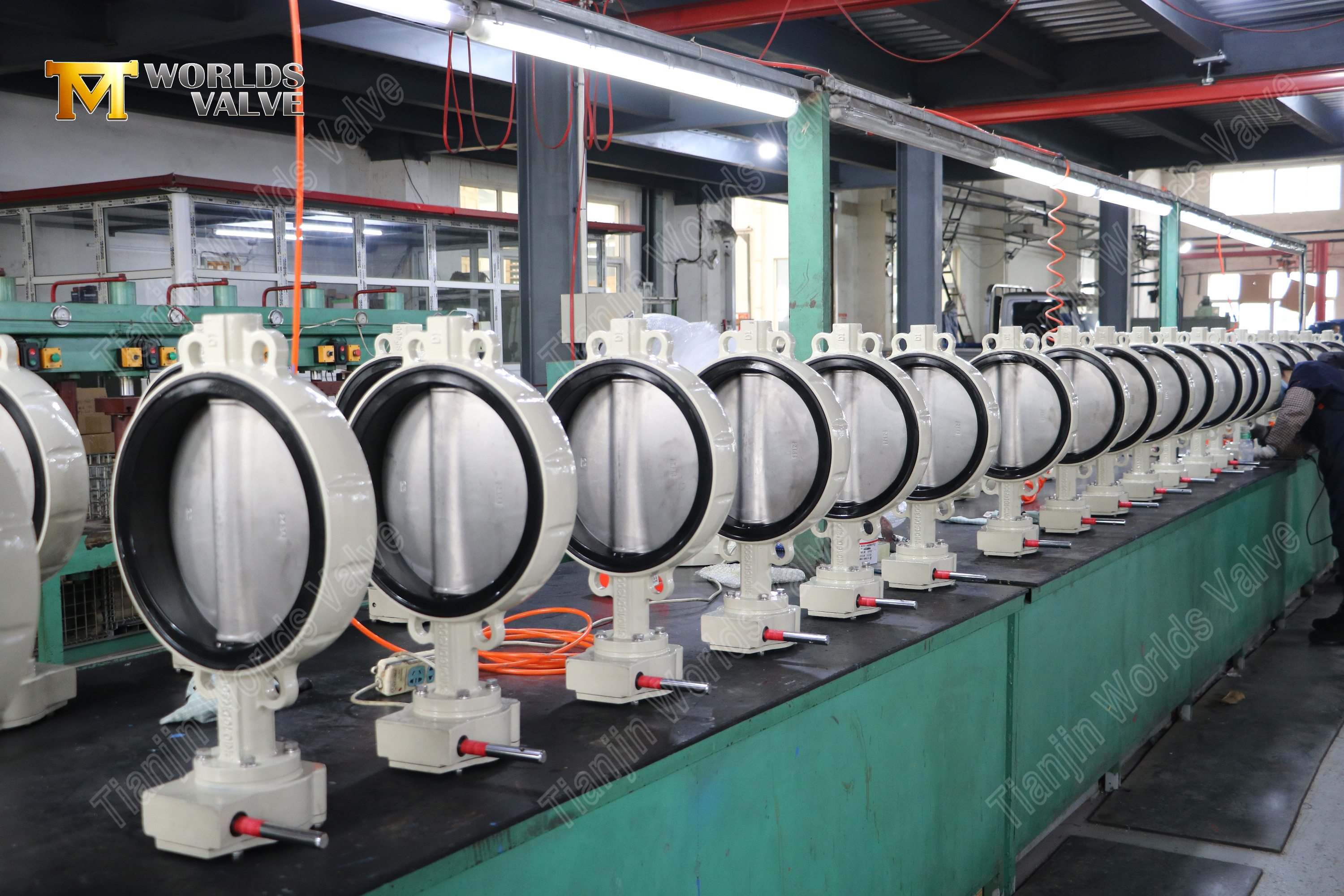 탈착식 시트 레버 작동식 웨이퍼 버터플라이 밸브 유지 관리가 용이한 설계-1 (1).jpg