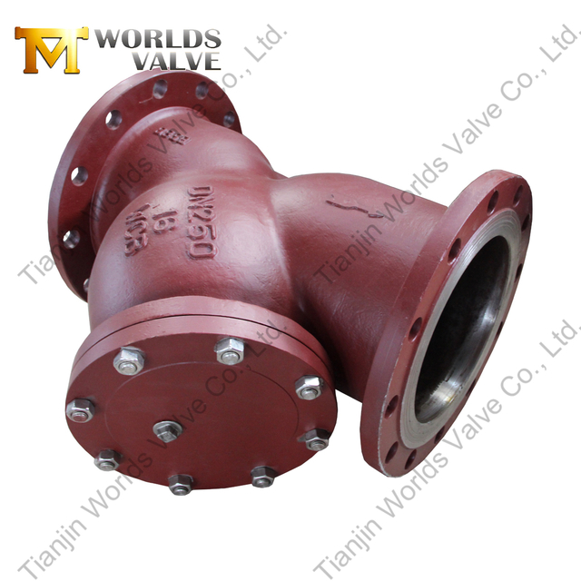 플랜지형 Y형 스트레이너 | WCB 탄소강 | 산업용 파이프라인 보호
