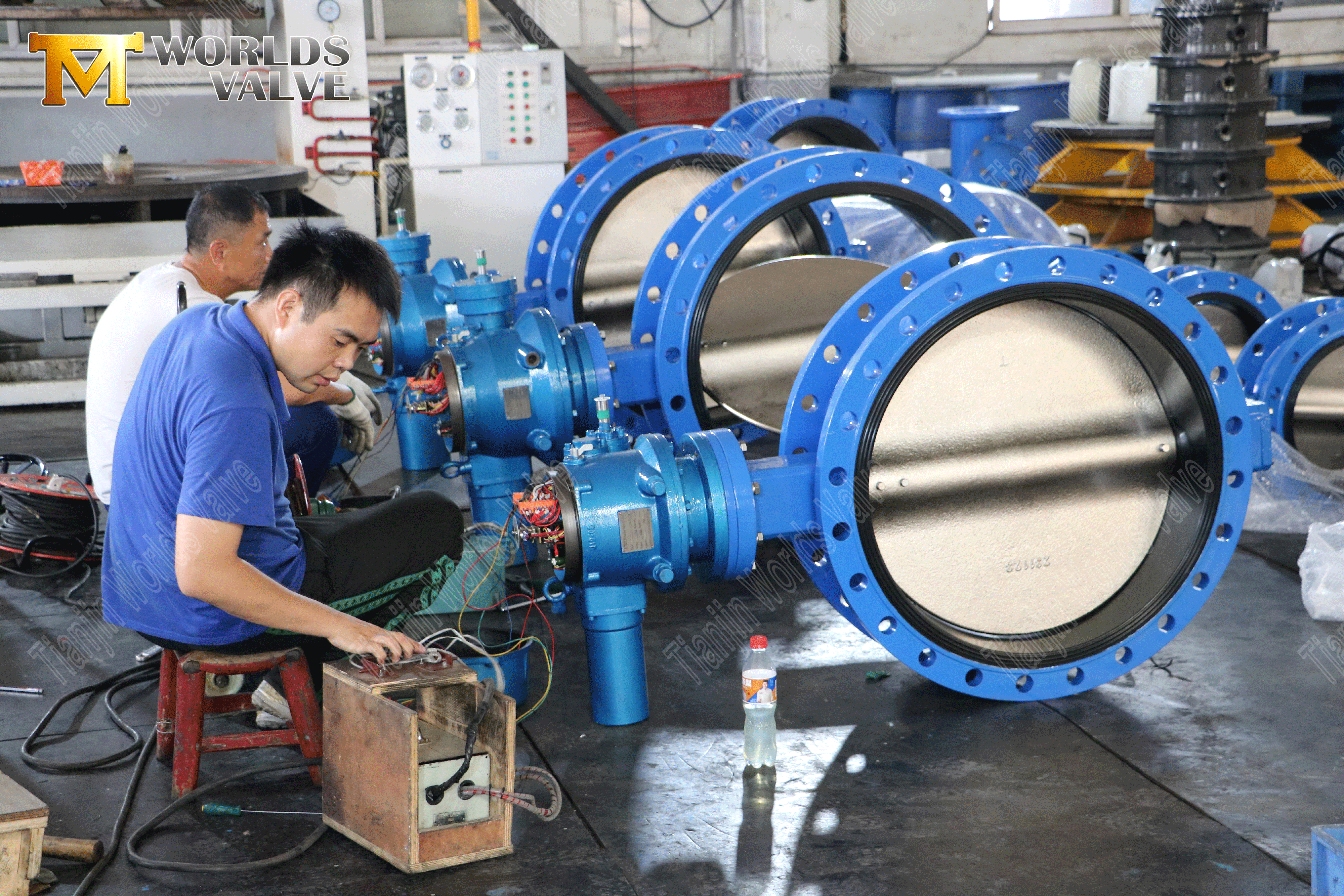 나비 밸브 - 전기 액추에이터 플랜지 타입 나비 밸브를위한 OEM 공장 (1)