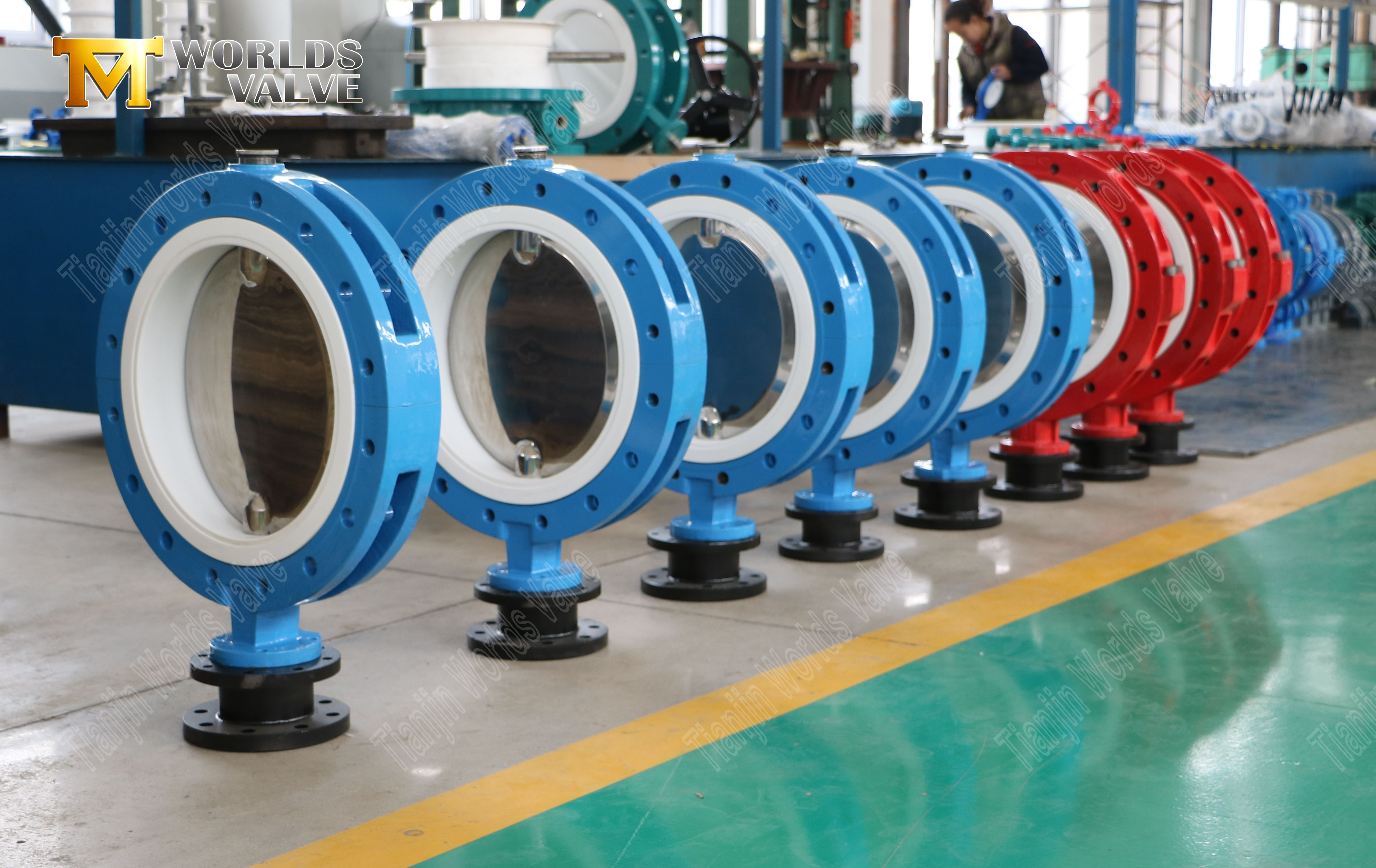 CBF05E-TL01BUTTERFLY 밸브 제조업체 -PTFE가 헐렁하고 탭핑 된 나비 밸브 -2 (3)