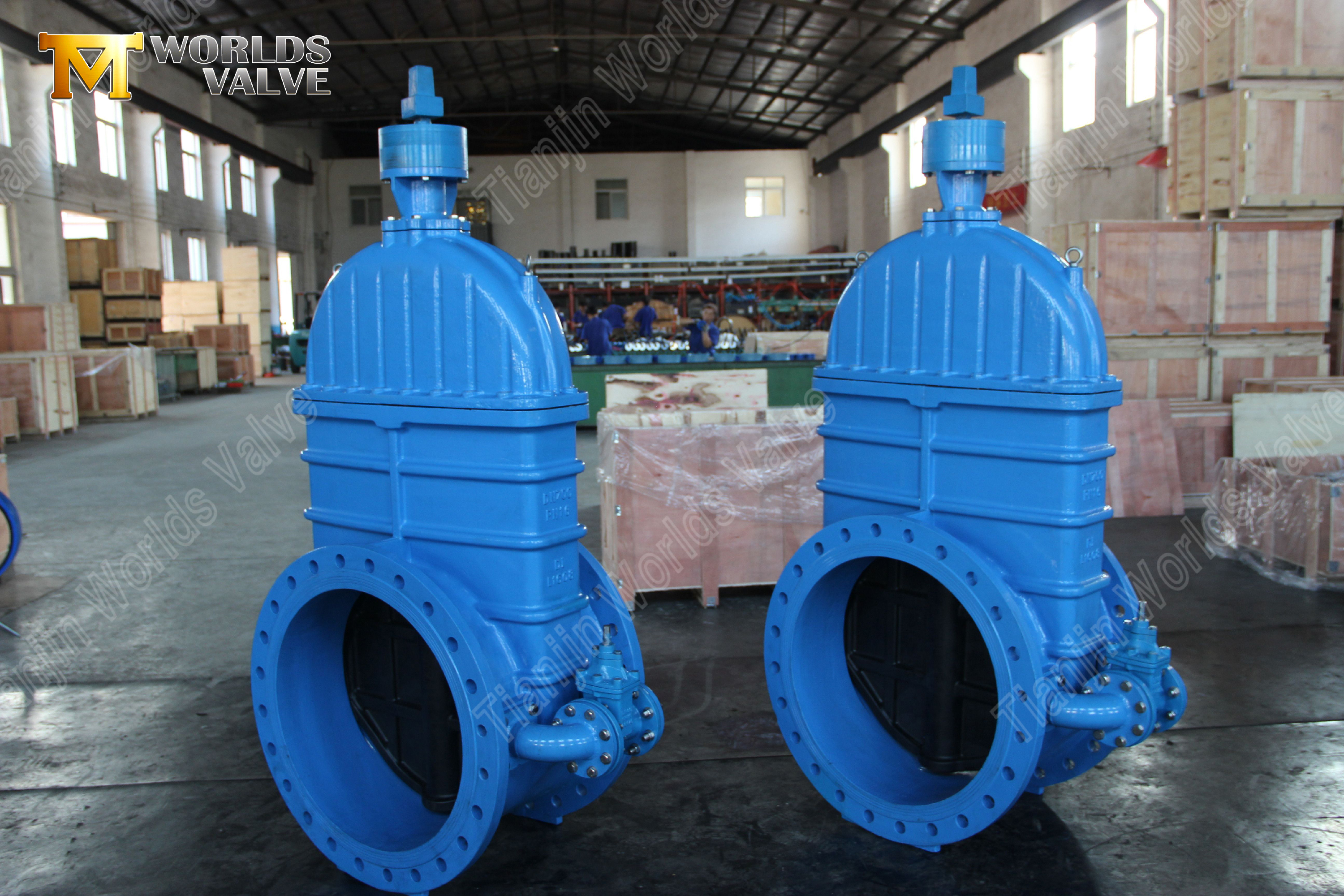 BS5163 탄력 있는 장착형 비상승 줄기 연성 철 게이트 밸브 신뢰할 수 있는 물 제어 솔루션-1 (2)