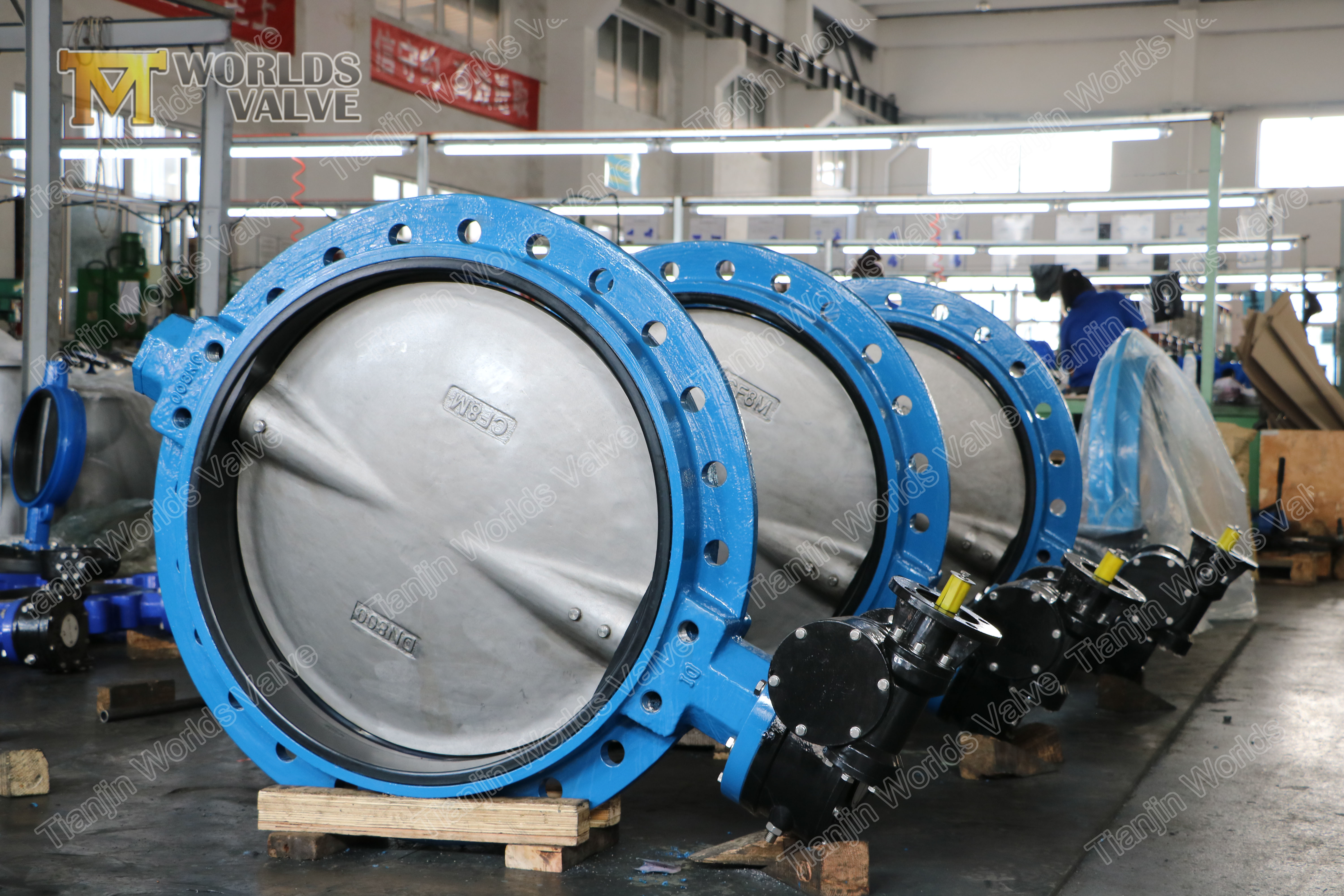 3 CF8 304 CF8M 316 단일 플랜지 버터 플라이 밸브