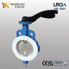 스플릿 바디 웨이퍼 버터플라이 밸브 – PTFE 시트, OEM 제조업체